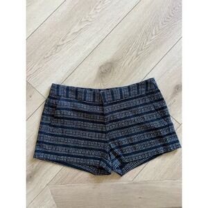 Joie Navy Striped Shorts The Revury‎ Women's Size 6 Pocketed
